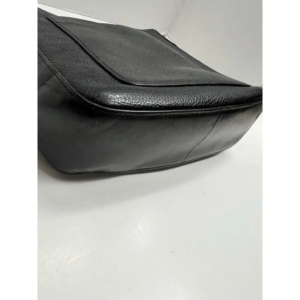 Rebecca Minkoff Women’s Jody Black Leather Feedbag Shoulder Strap